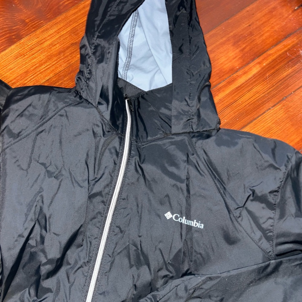Columbia rain jacket, lightly worn.
